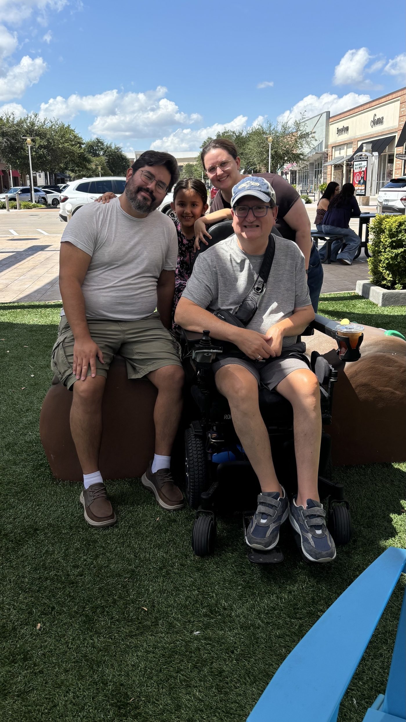 James Larken Smith with family